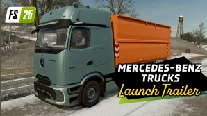 Landwirtschafts-Simulator 25 - Mercedes-Benz Trucks Pack - Launch Trailer