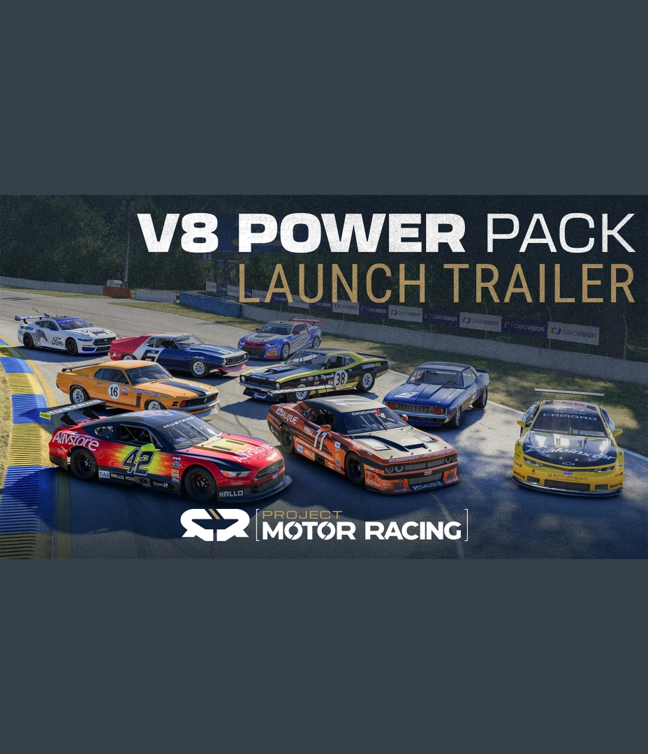 Project Motor Racing - V8 Power Pack Launch Trailer [GER]