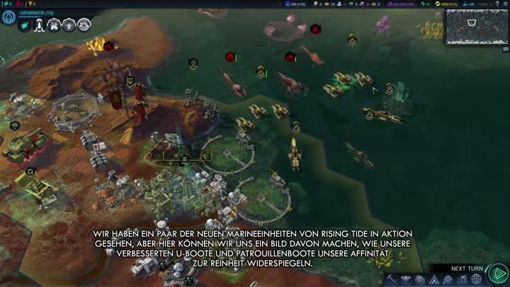 Sid Meier's Civilization: Beyond Earth: Rising Tide - E3 Demonstration [GER]