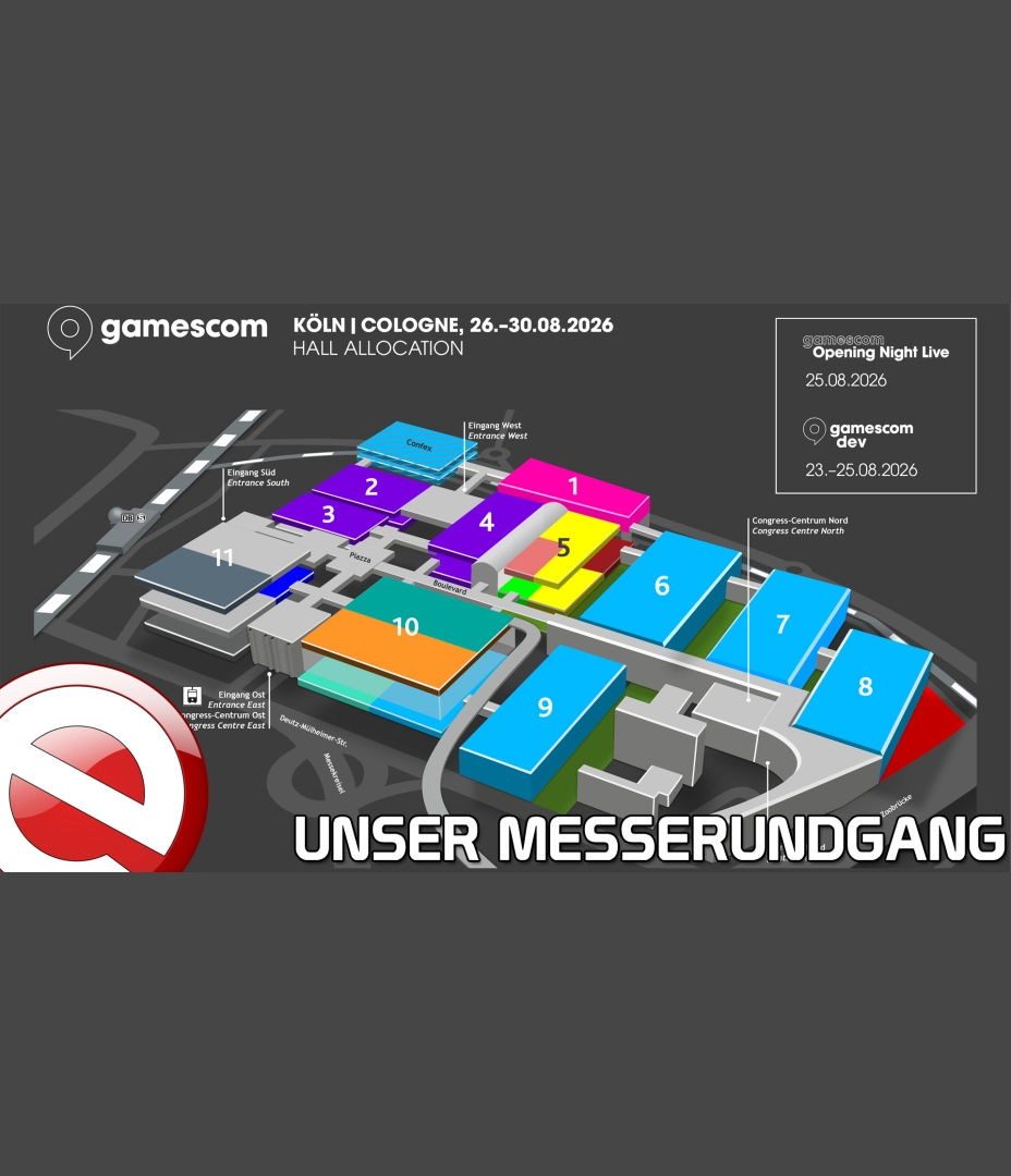 gamescom 2026 - Der Messerundgang