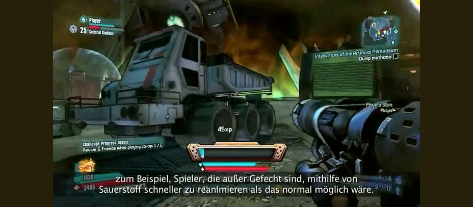 Borderlands: The Pre-Sequel - 14 minütiges Gameplay Walkthrough Video