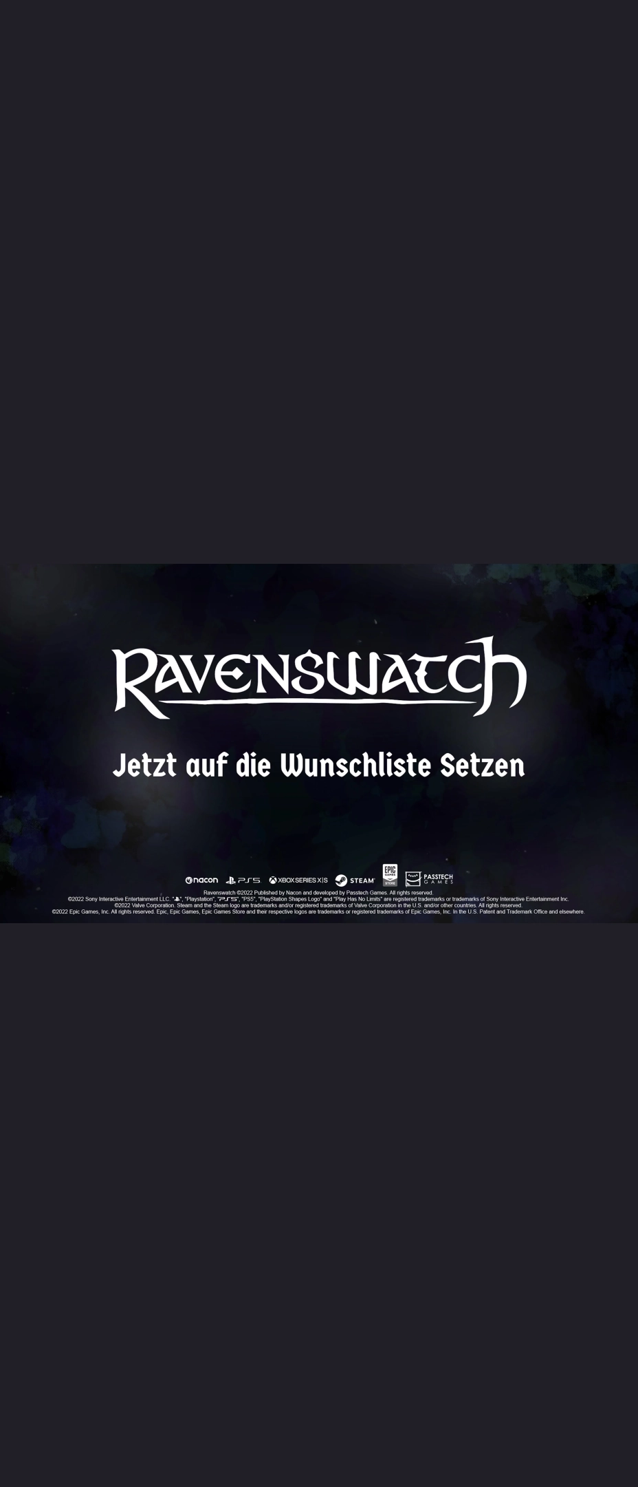 Ravenswatch - Announcement-Trailer [GER]