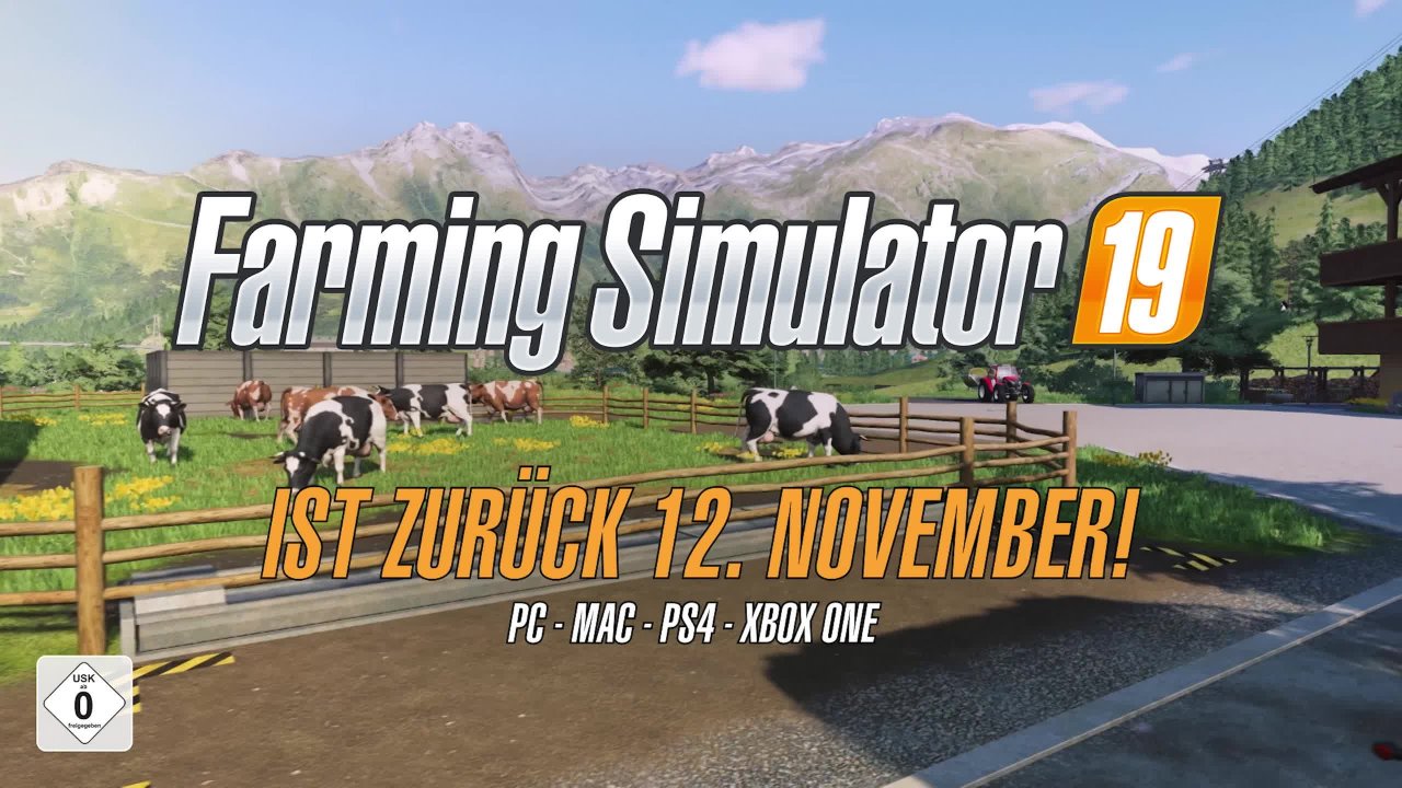 Landwirtschafts-Simulator 19: Alpine Landwirtschaft Add-On - Farm the Mountaintop-Trailer [GER]