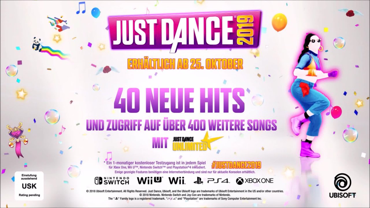 Just Dance 2019 - E3 Trailer "Fire" Songpreview [GER]