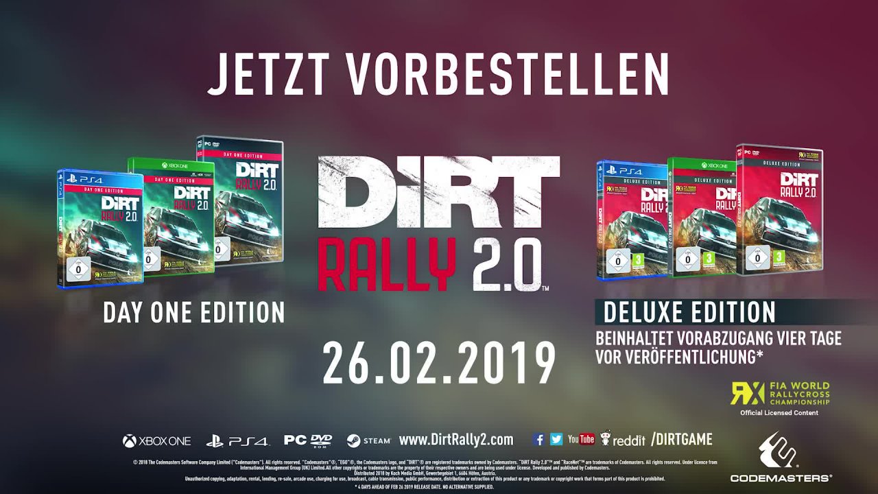 DiRT Rally 2.0 - Rally Through the Ages [GER]