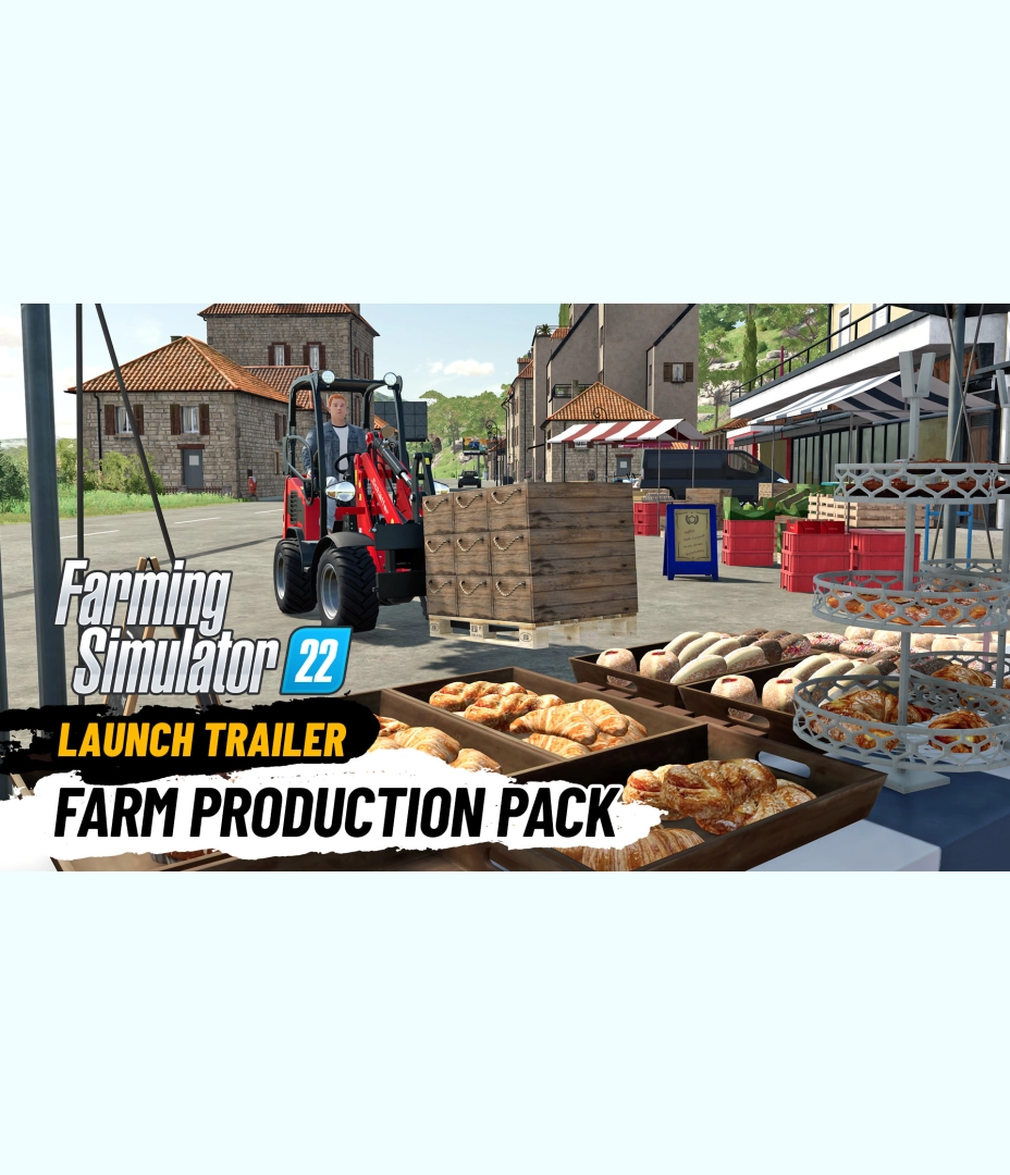 Landwirtschafts-Simulator 22 - Farm Production Pack: Launch Trailer [ENG]