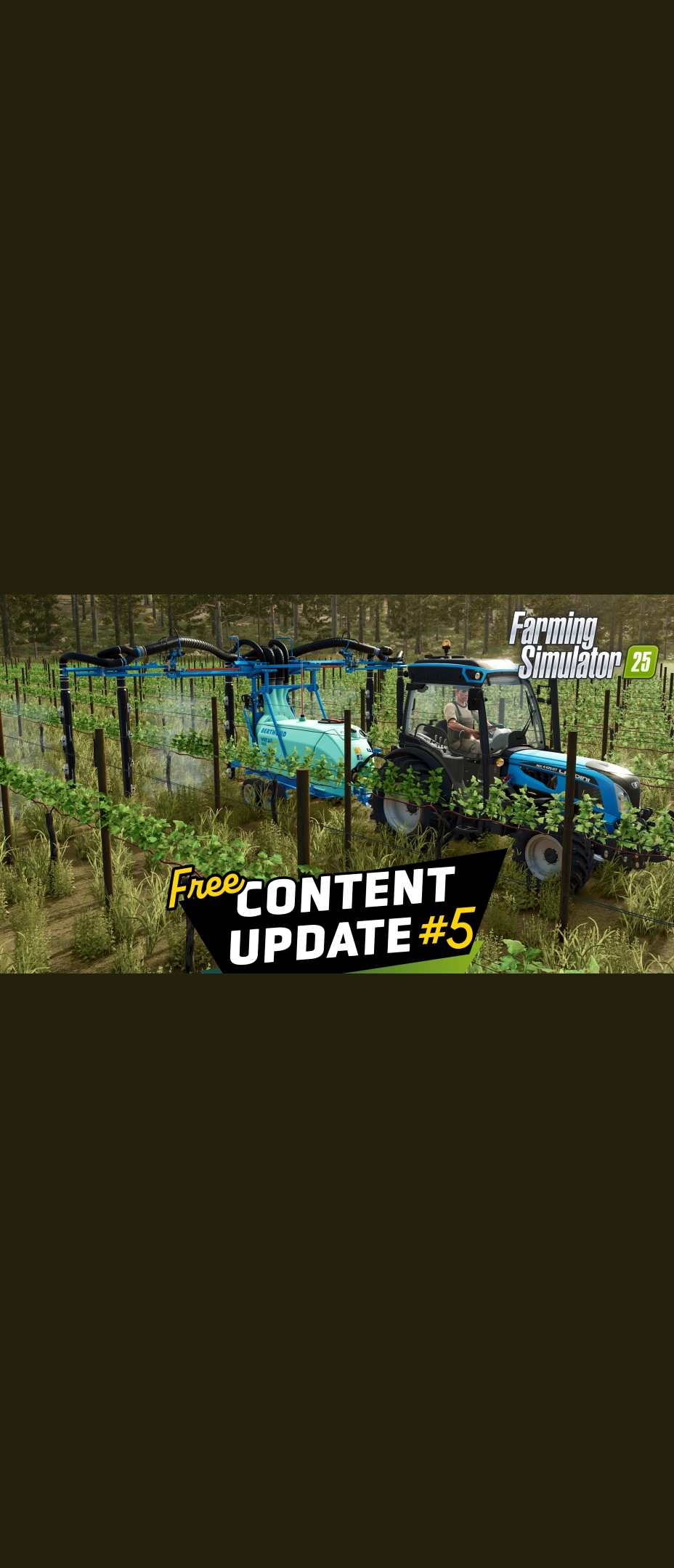 Landwirtschafts-Simulator 25 - Content Update #5 [GER]