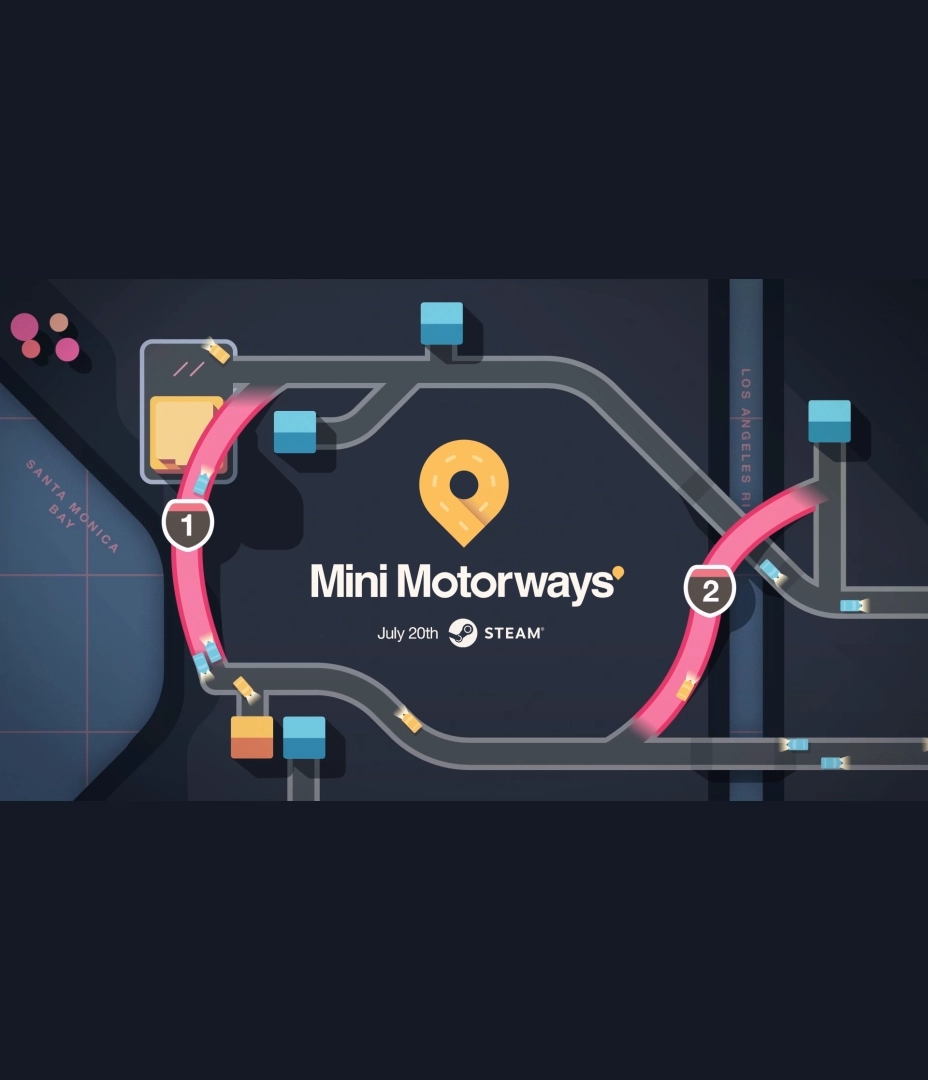 Mini Motorways - Release Date Announce Trailer