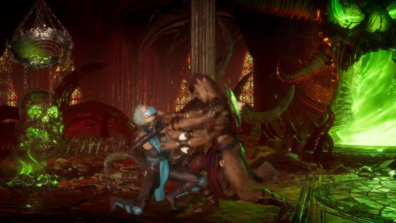 Mortal Kombat 11: Aftermath - Gameplay Trailer [GER]