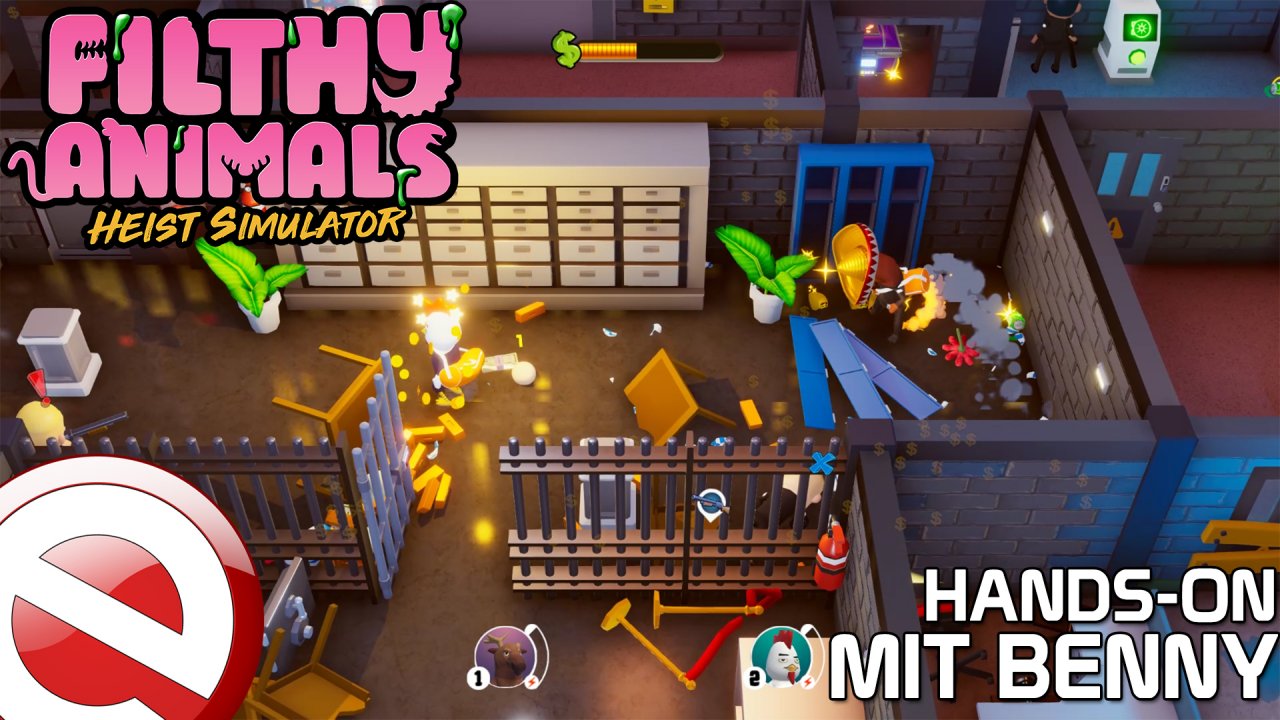 Filthy Animals: Heist Simulator - Hands-On von der gamescom