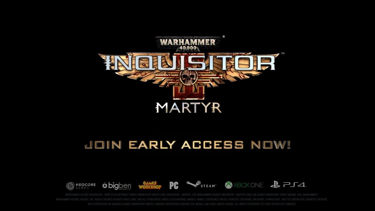 Warhammer 40K: Inquisitor Martyr - Intro Trailer [GER]
