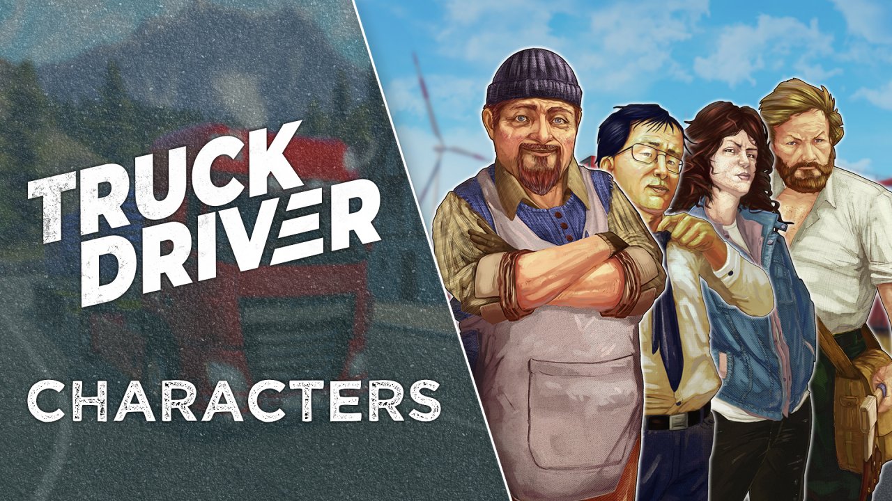 Truck Driver - Feature Showcase: Characters