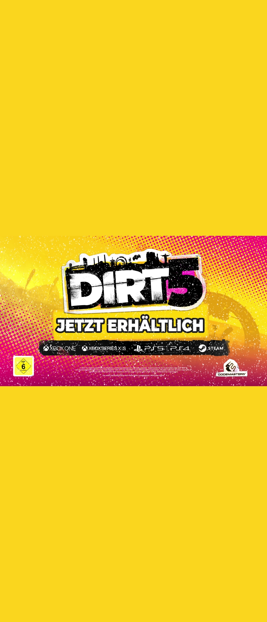 DiRT 5 - Snow Limits FREE Content Pack! [GER]