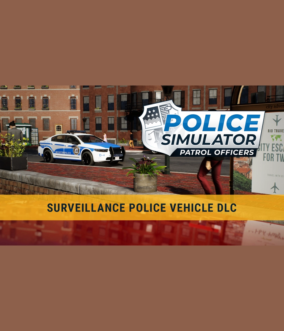 Police Simulator: Patrol Officers - Surveillance Police Vehicle Trailer
