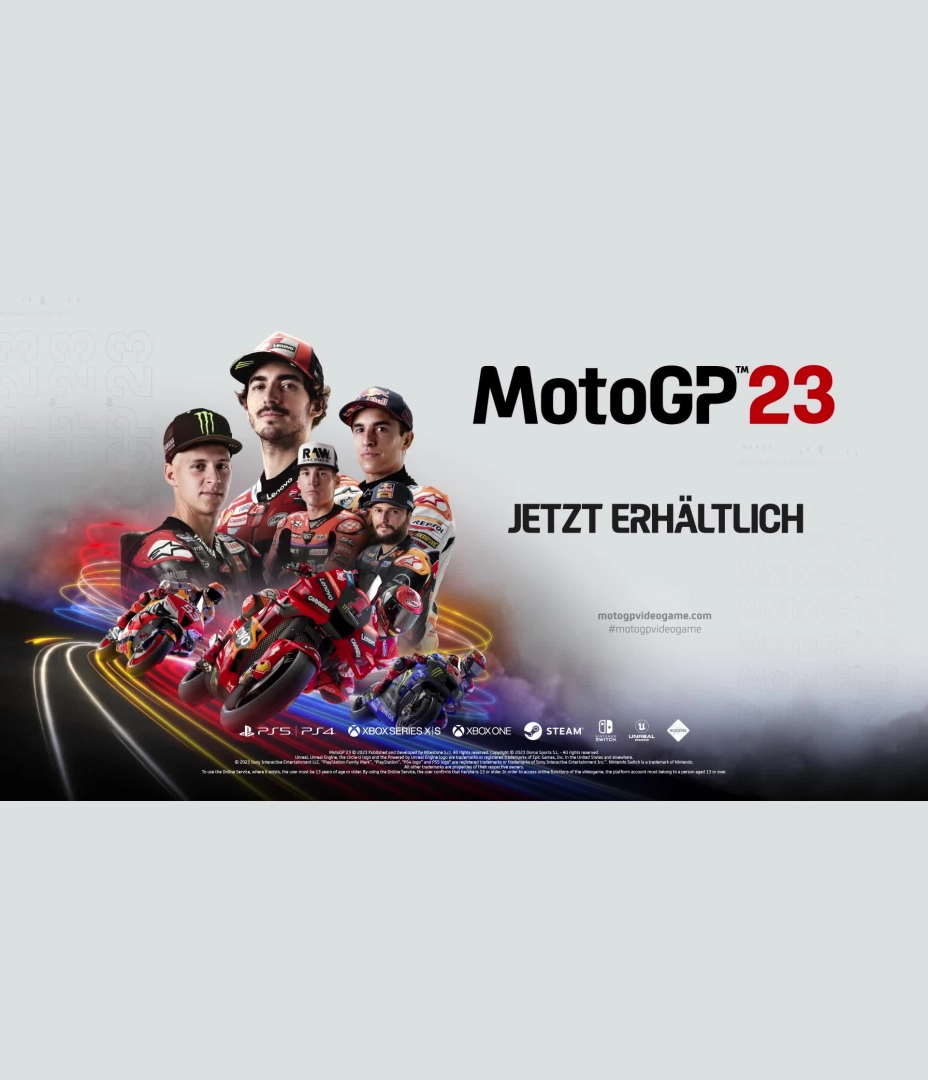 MotoGP 23 - Launch-Trailer [GER]