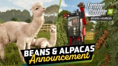 Landwirtschafts-Simulator 25 - Beans & Alpacas: Announcement Trailer [GER]