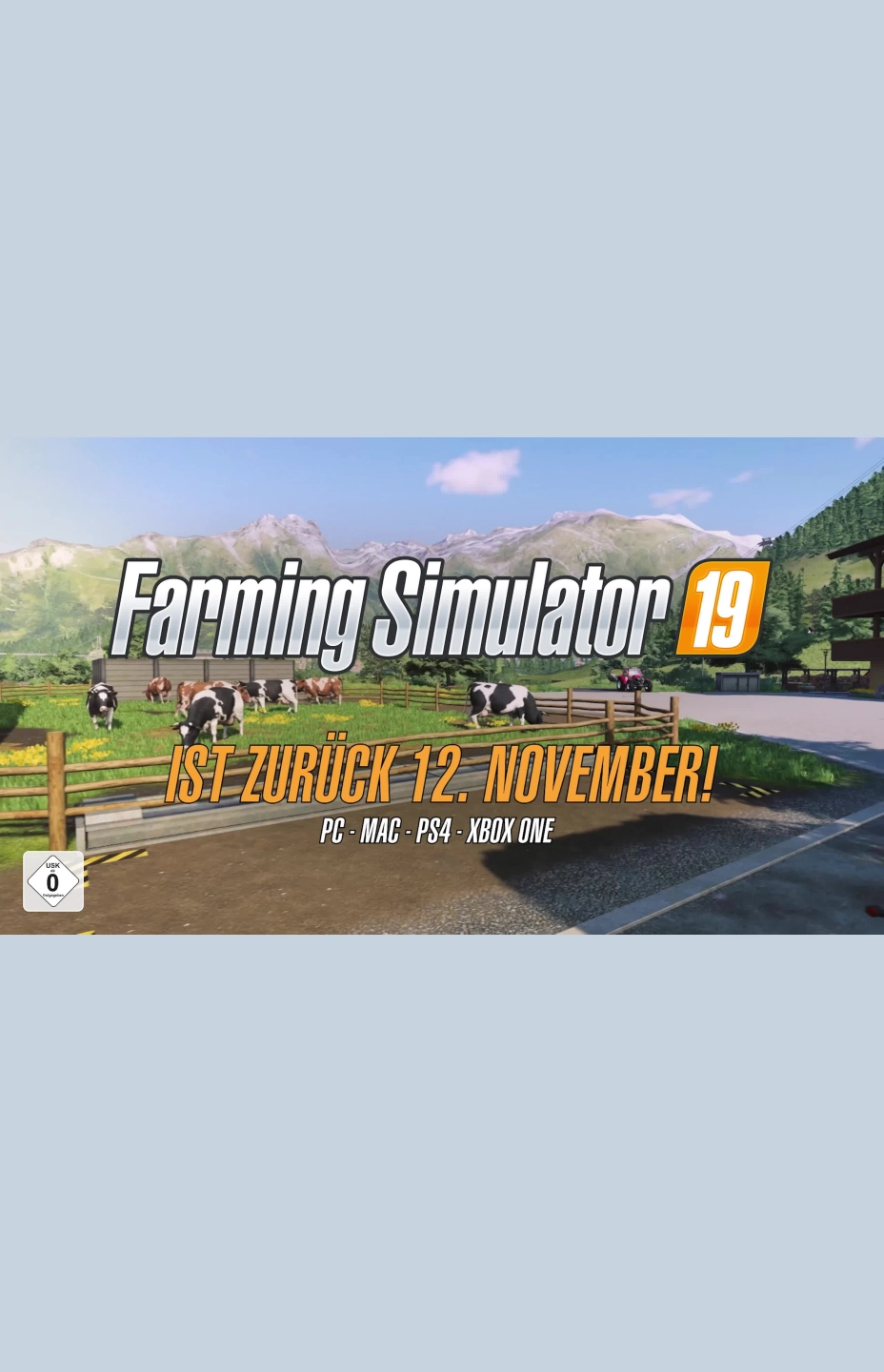 Landwirtschafts-Simulator 19: Alpine Landwirtschaft Add-On - Farm the Mountaintop-Trailer [GER]