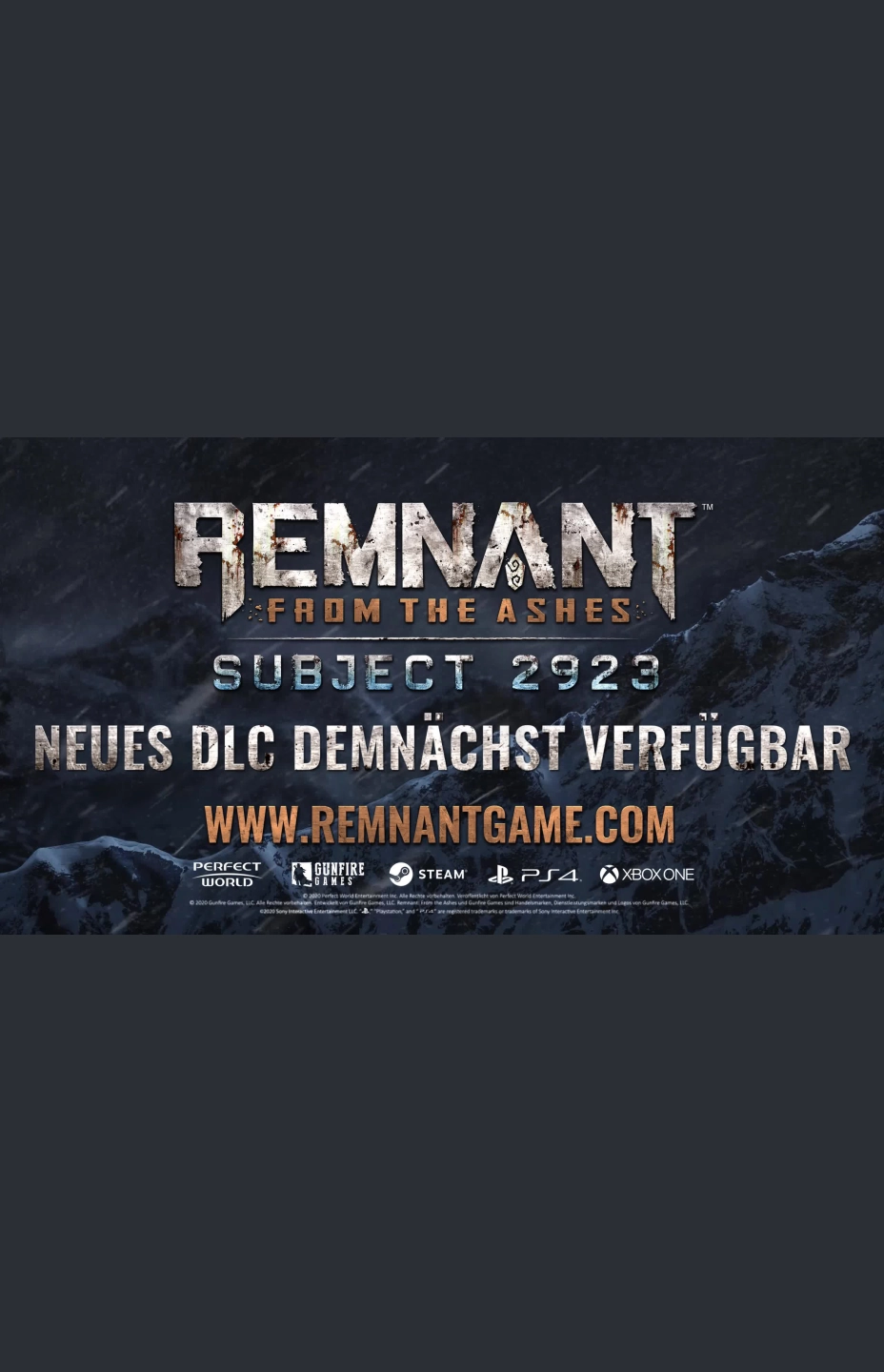 Remnant: From the Ashes - Subject 2923 - Ankündigungstrailer [GER]