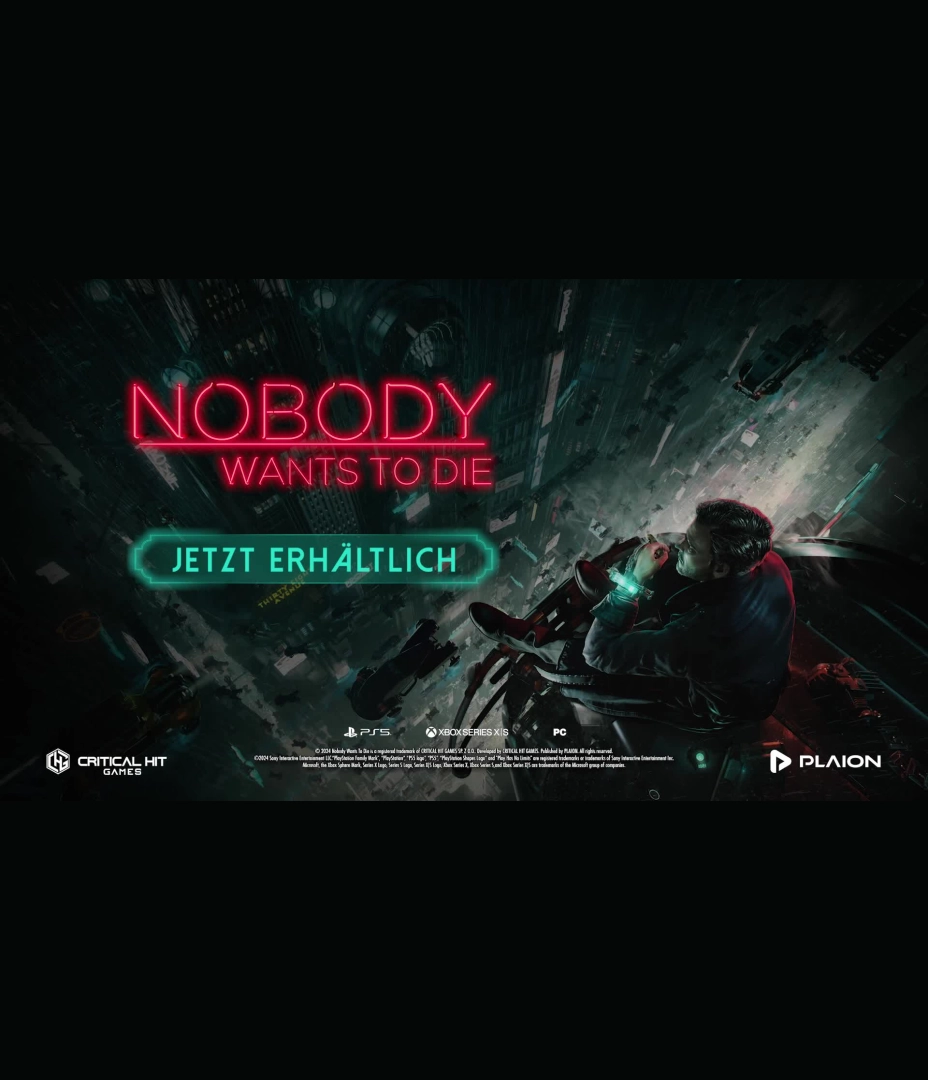 Nobody Wants to Die - Launch-Trailer