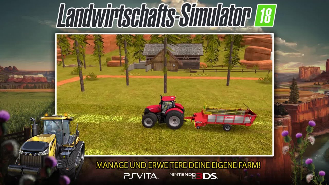 Landwirtschafts-Simulator 2018 - Gameplay Trailer [GER]