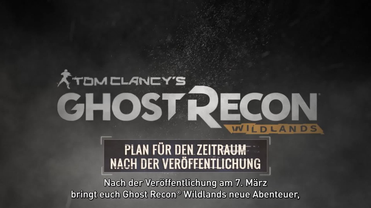 Tom Clancy's Ghost Recon Wildlands - Post Launch und Season Pass Trailer [GER]