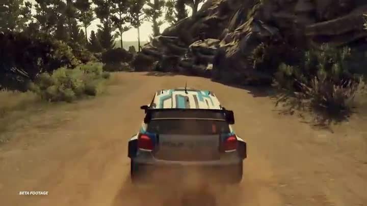 WRC 5 - VW Polo R WRC 2015 Gameplay Video