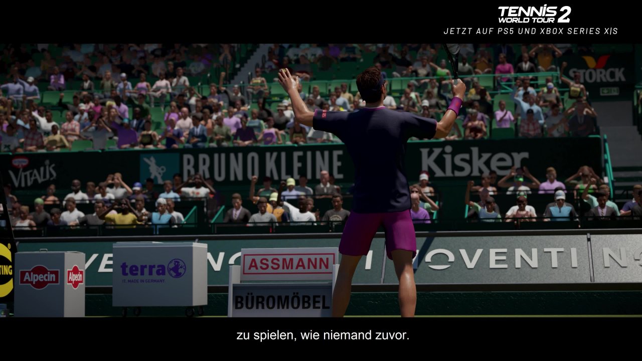 Tennis World Tour 2 - New-Gen Launch-Trailer [GER]