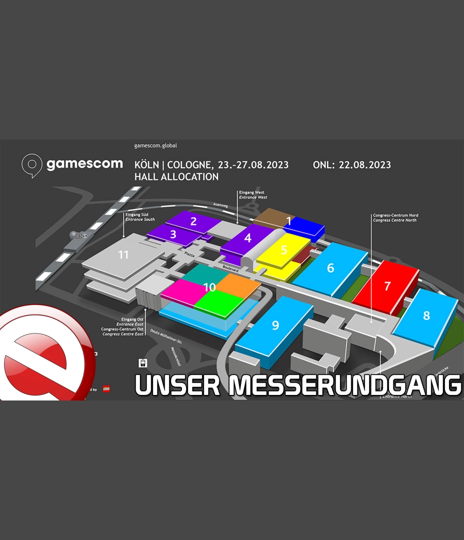 gamescom 2023 - Der Messerundgang