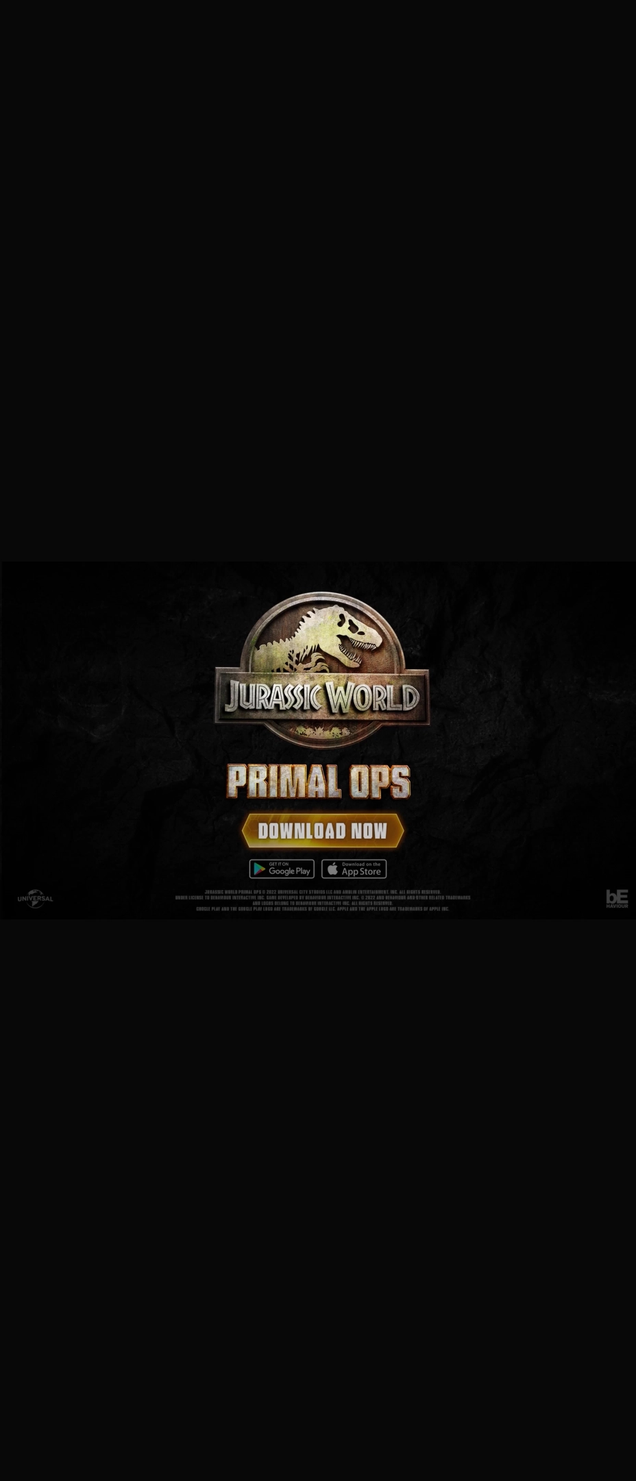 Jurassic World Primal Ops - Launch Trailer