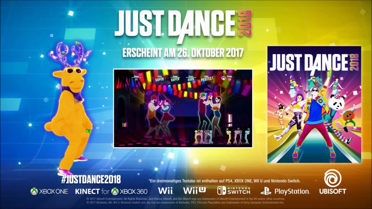 Just Dance 2018 - Just Mario - Ubisoft Meets Nintendo [GER]