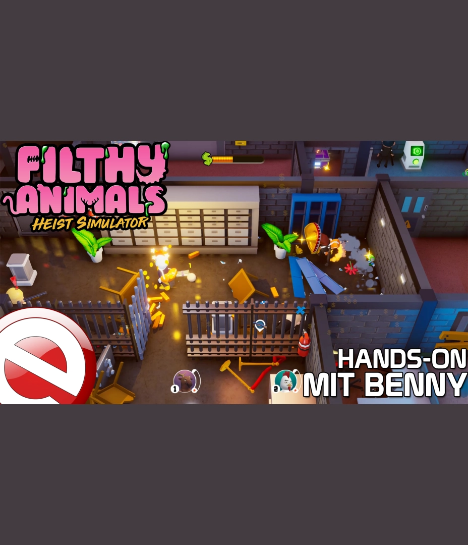 Filthy Animals: Heist Simulator - Hands-On von der gamescom