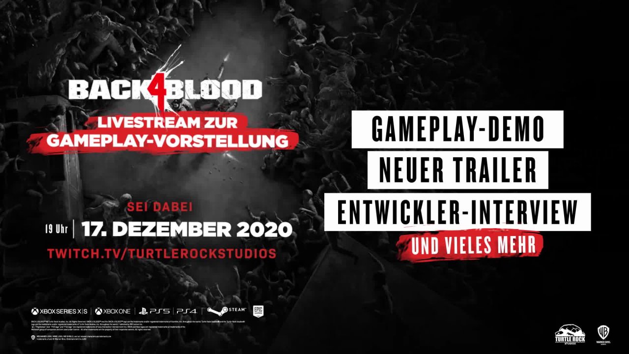 Back 4 Blood - Gameplay Trailer [GER]