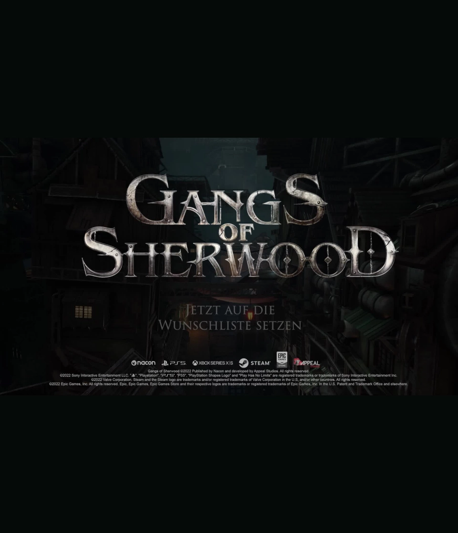 Gangs Of Sherwood - Annoucement Trailer [GER]
