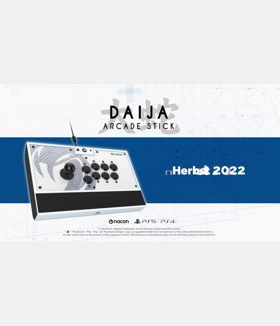 Nacon: DAIJA Arcade Stick PS5 / PS4 / PC - Technical Trailer [GER]