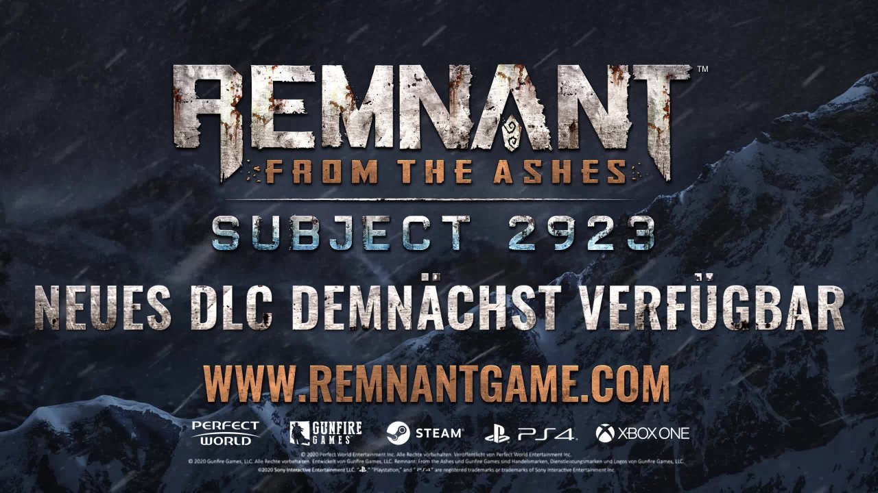 Remnant: From the Ashes - Subject 2923 - Ankündigungstrailer [GER]