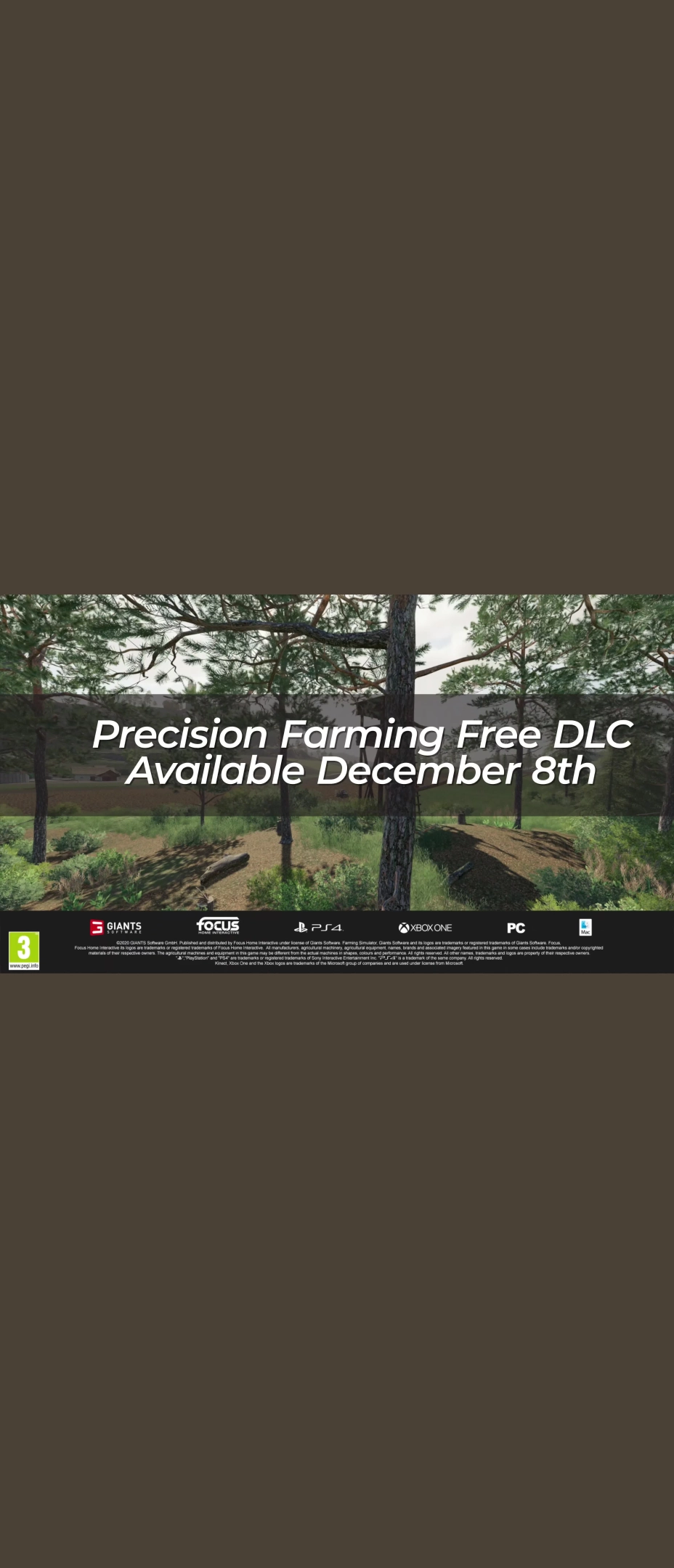 Landwirtschafts-Simulator 19 - Precision Farming DLC - Teaser Trailer
