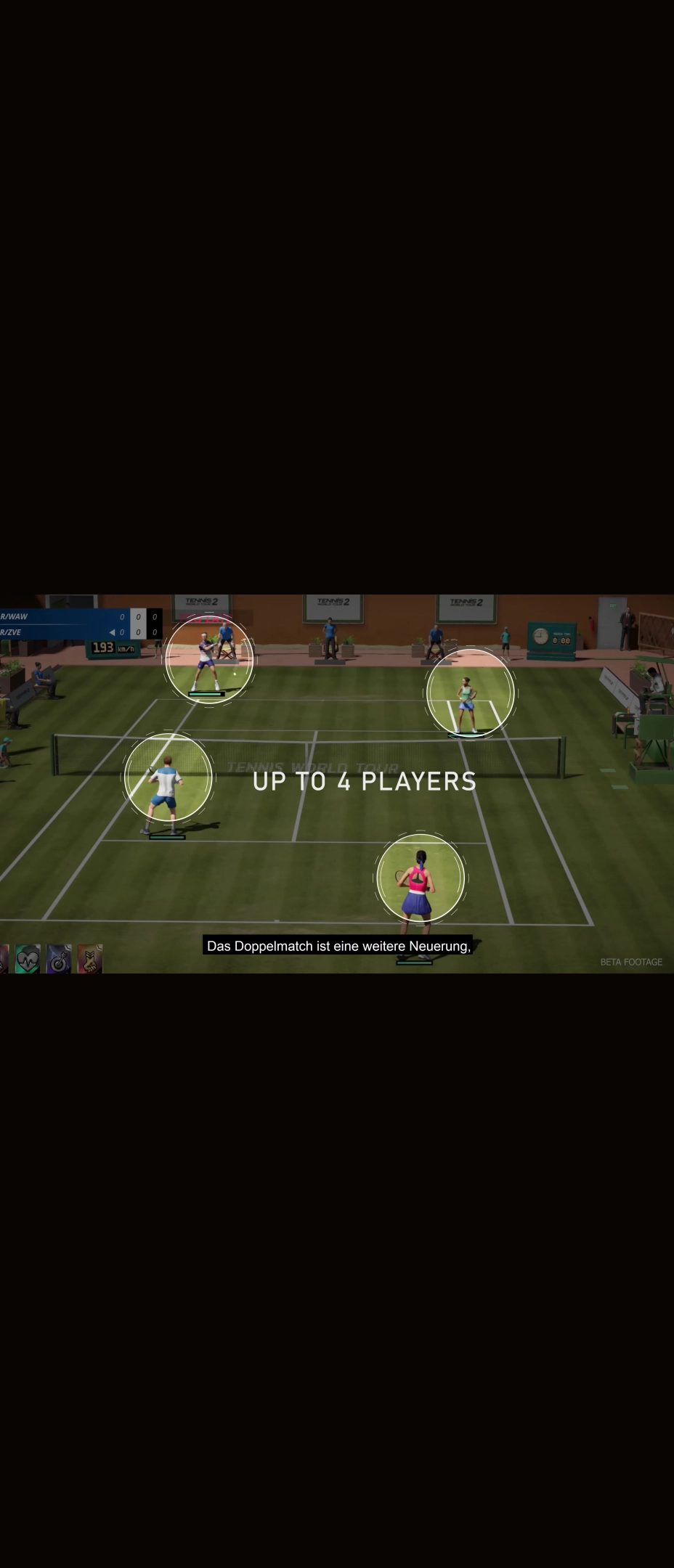 Tennis World Tour 2 - Gameplay-Trailer [GER]