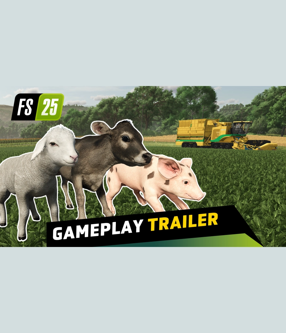 Farming Simulator 25 - Gamescom Gameplay Trailer [ENG]