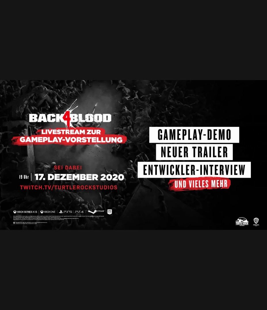 Back 4 Blood - Gameplay Trailer [GER]