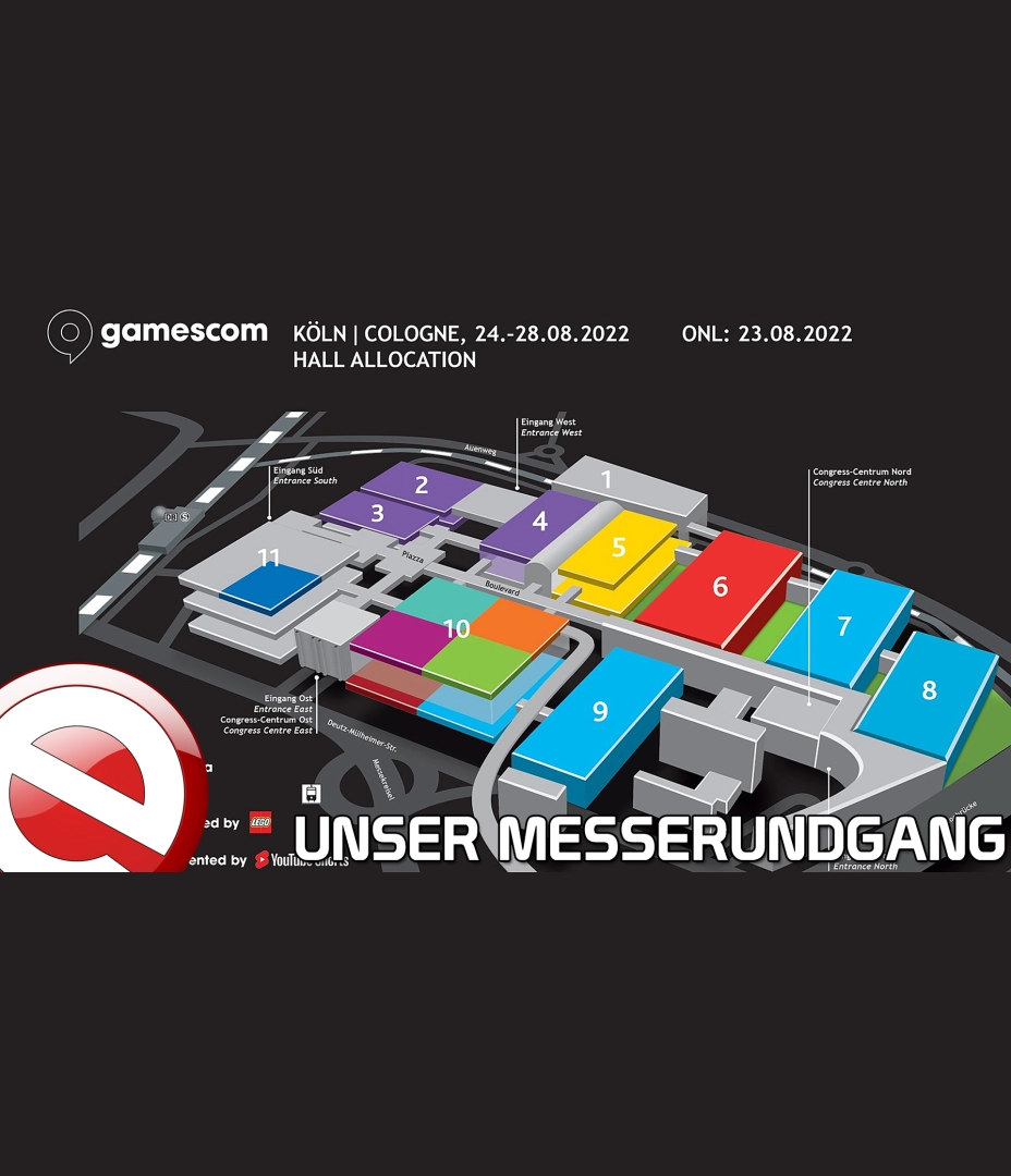 gamescom 2022 - Der Messerundgang