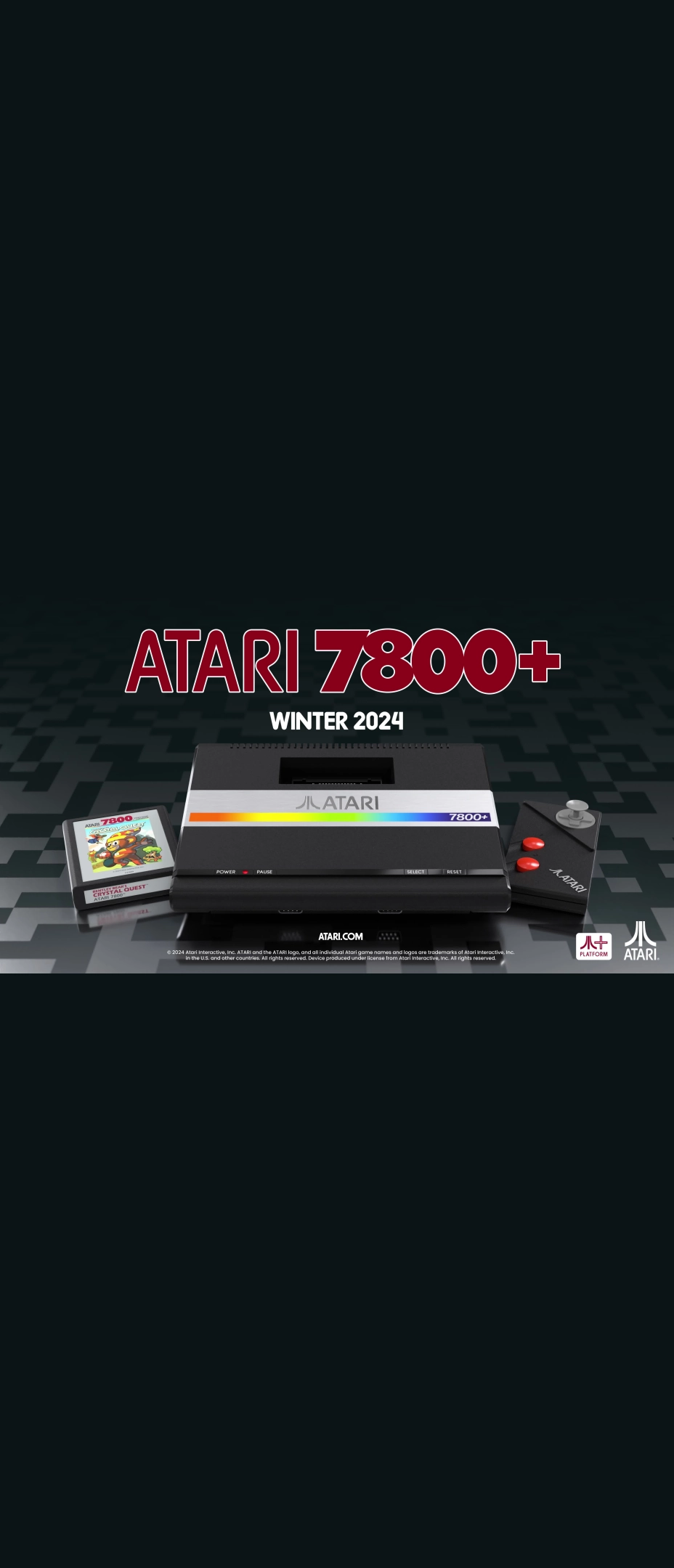 Atari 7800+ - Announcement Trailer [GER]