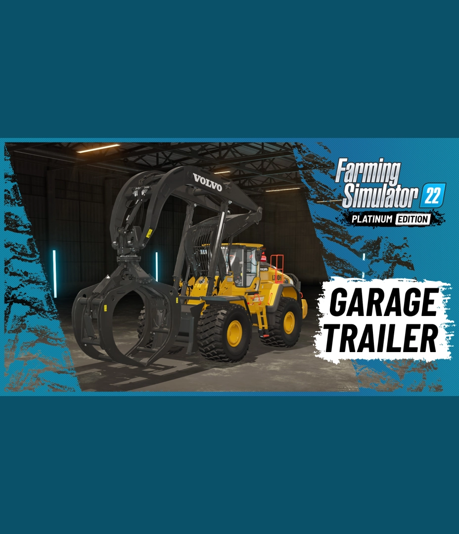 Landwirtschafts-Simulator 22 - Garage Trailer der Platinum Edition