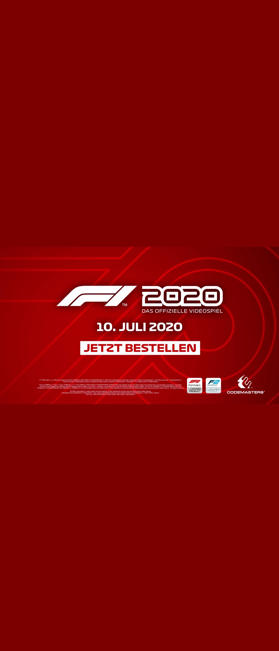 F1 2020 - Erster Gameplay Trailer [GER]