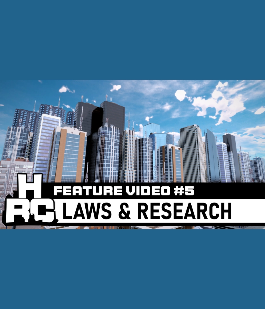 Highrise City - Feature Showcase #5: Laws & Research
