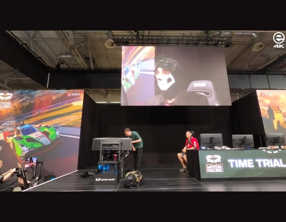 Project Motor Racing - Giants Bühnenshow mit Time Trail @ gamescom