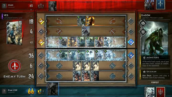 GWENT: The Witcher Card Game - Gameplay Video