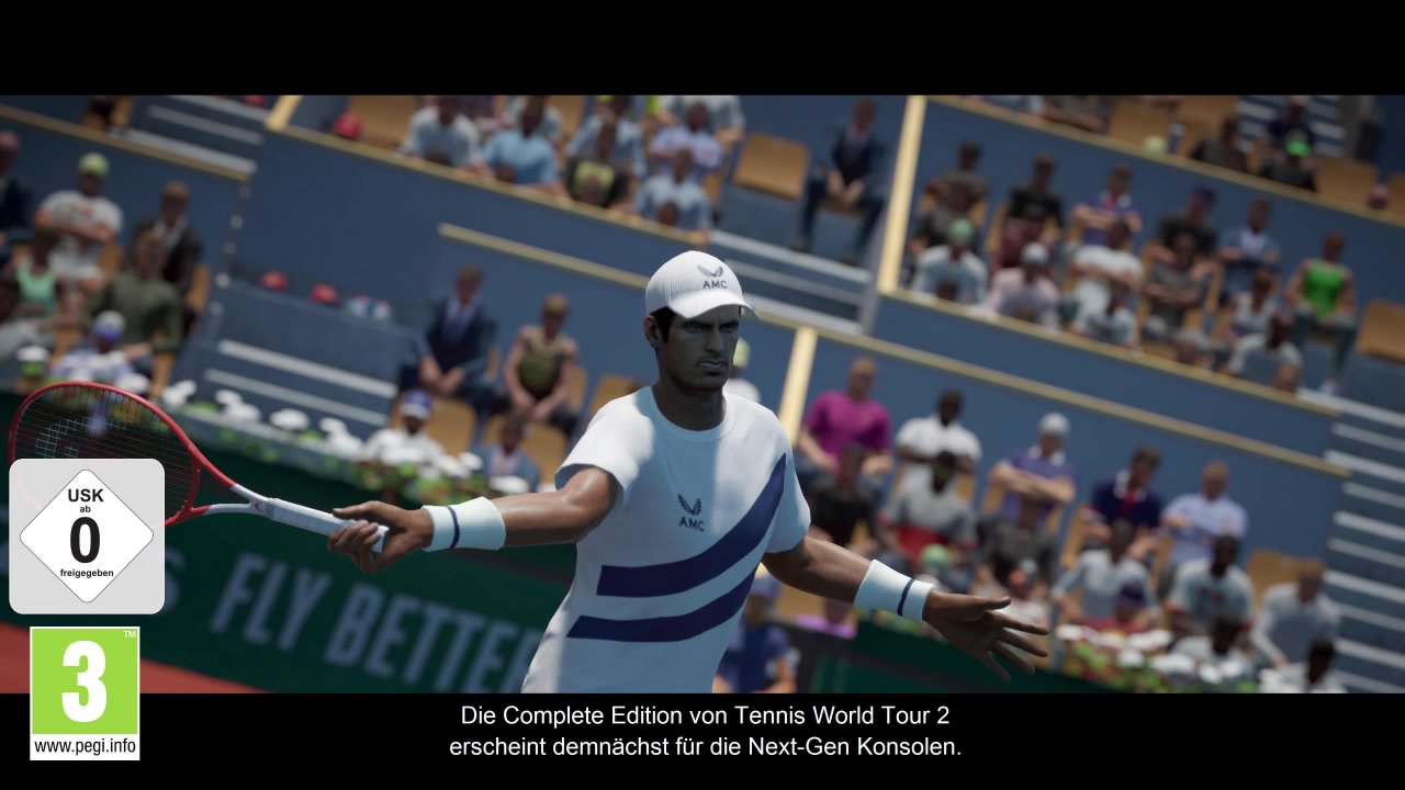 Tennis World Tour 2 - Updates + Annual Pass & Next-Gen Trailer [GER]
