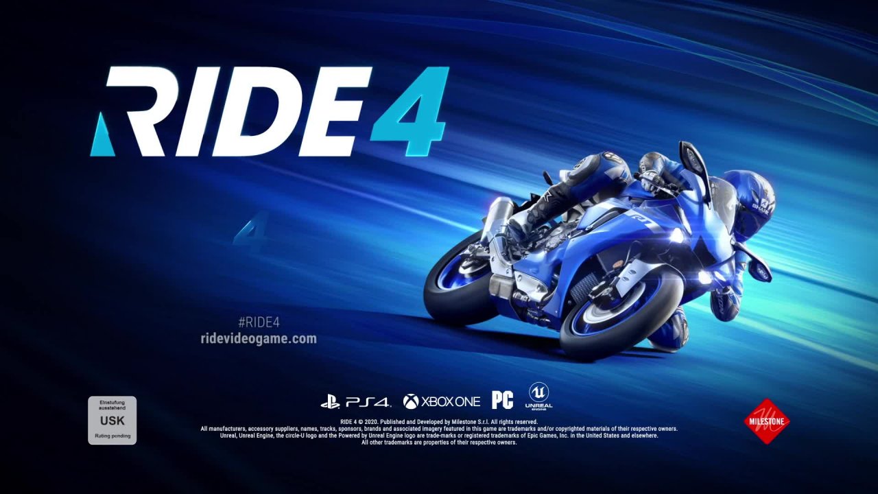 RIDE 4 - Announcement-Trailer