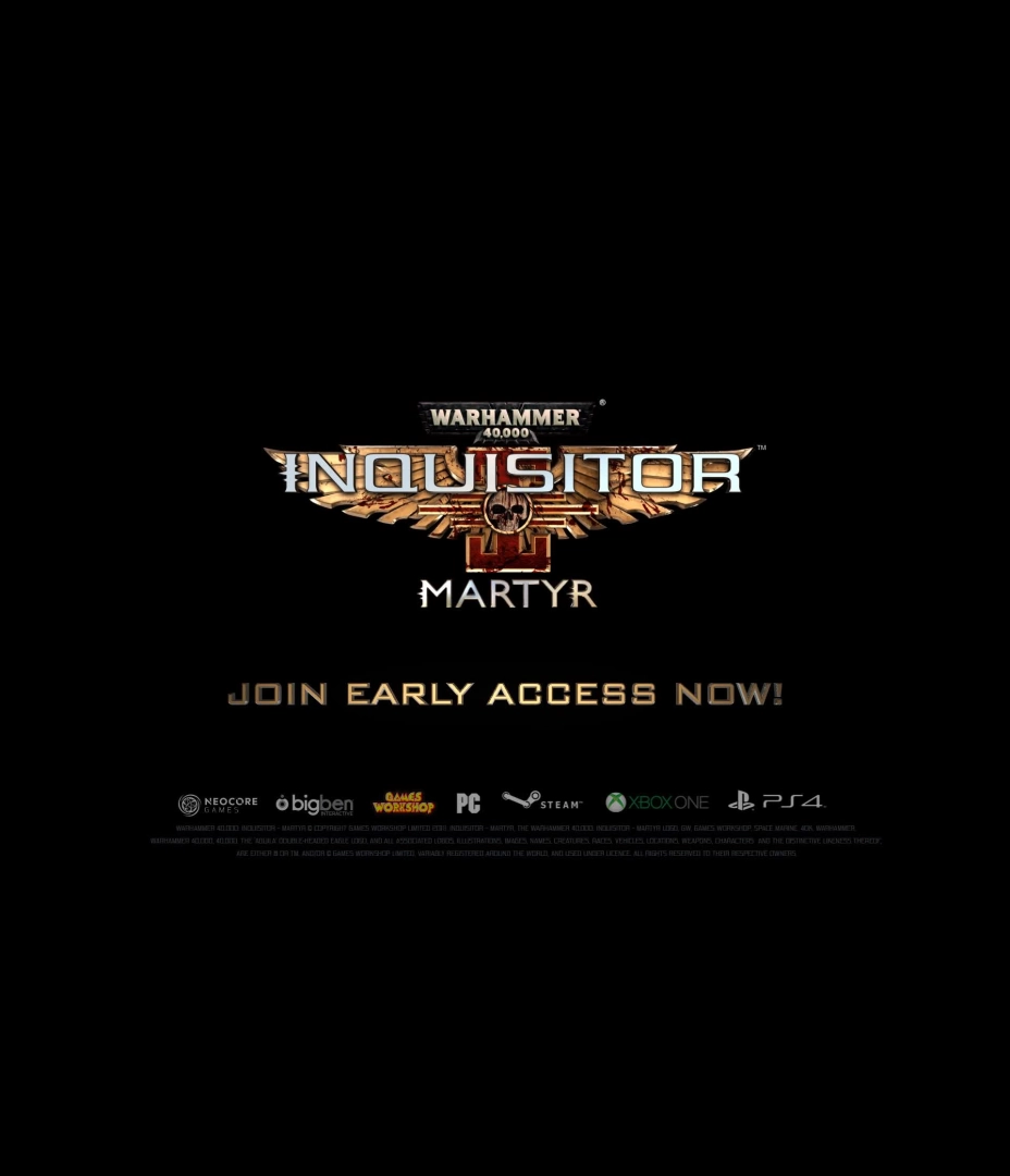 Warhammer 40K: Inquisitor Martyr - Intro Trailer [GER]